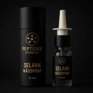 Selank Nässpray 10 mg från Peptider Sverige – premium peptid för kognitivt stöd, stressreduktion och välbefinnande