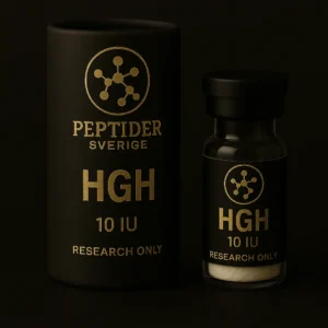 HGH Tillväxthormon från Peptider Sverige – premium peptid för återhämtning, muskelutveckling och vitalitet