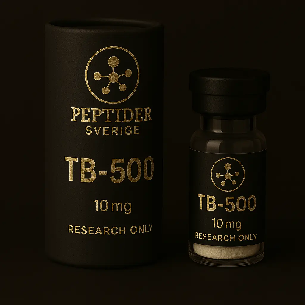 TB-500 peptid 5 mg injektionsflaska – förbättrad muskelreparation och snabbare återhämtning, Peptider Sverige