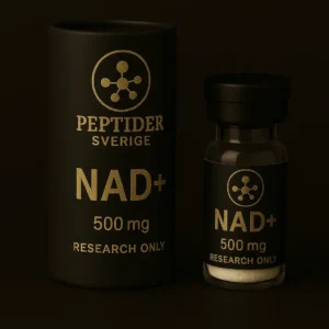 NAD+ 500 mg från Peptider Sverige – exklusivt tillskott för energi, cellhälsa och återhämtning